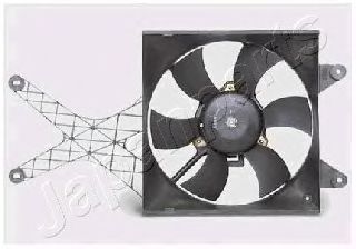 VNT211544 JAPANPARTS Cooling System Fan, radiator