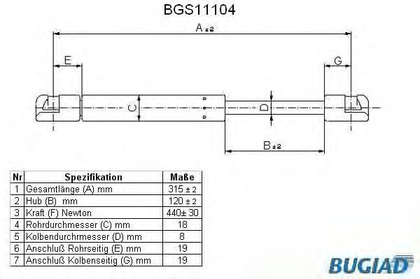 BUGIAD BGS11104