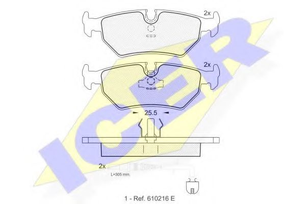 141087 ICER Thermostat, coolant
