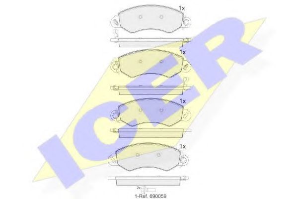 141971 ICER Exhaust System Seal, exhaust pipe