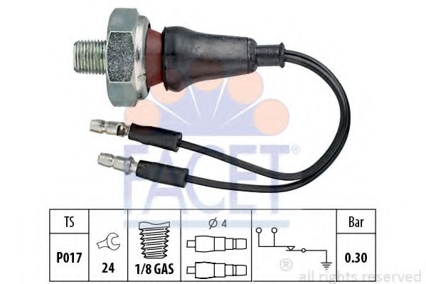 7.0061 FACET Lubrication Oil Pressure Switch