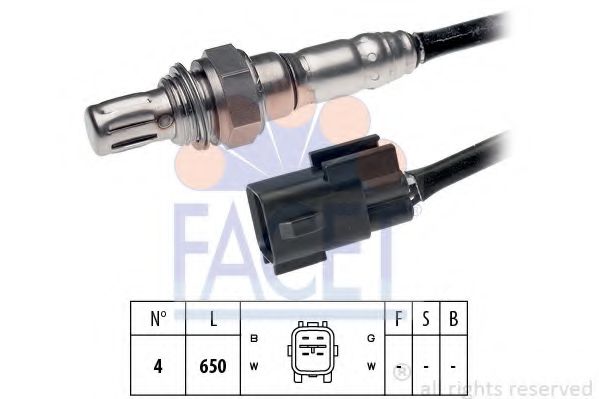 10.8185 FACET Brake System Cable, parking brake