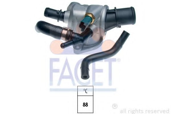 7.8675 FACET Cooling System Thermostat, coolant