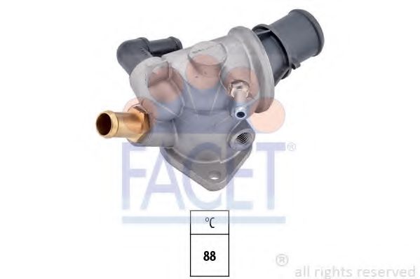 7.8122 FACET Cooling System Thermostat, coolant