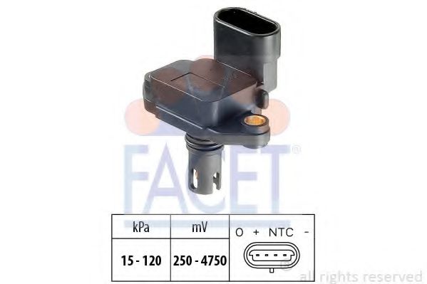 10.3086 FACET Sensor, intake manifold pressure
