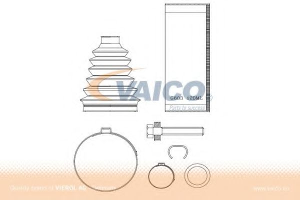 V10-6260 VAICO Bellow Set, drive shaft