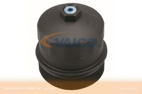 V20-1225 VAICO Lubrication Cover, oil filter housing