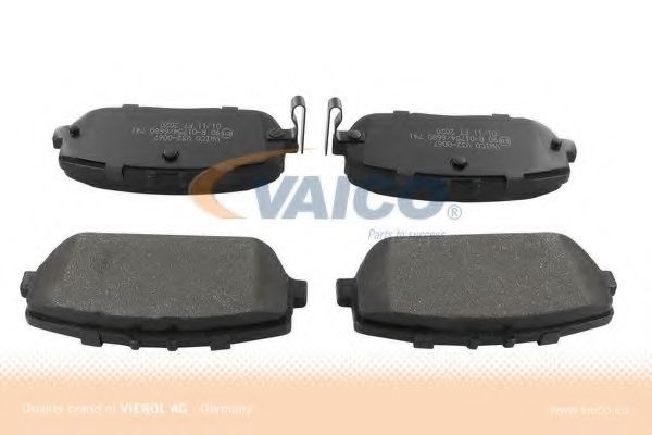 V32-0067 VAICO Brake System Brake Pad Set, disc brake