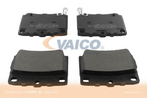 V37-0015 VAICO Bremsanlage Bremsbelagsatz, Scheibenbremse