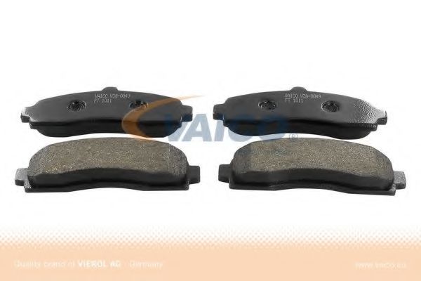 V38-0049 VAICO Brake System Brake Pad Set, disc brake