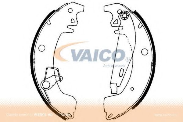 V46-0174 VAICO Brake Shoe Set