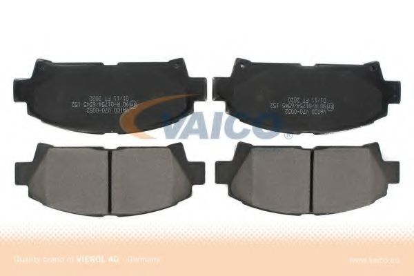 V70-0052 VAICO Brake System Brake Pad Set, disc brake