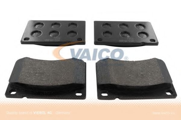 V95-0049 Brake System Brake Pad Set, disc brake