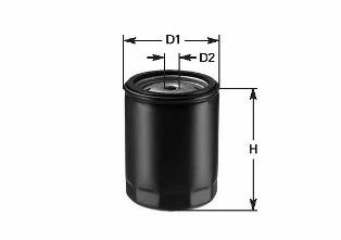 DF 827/A CLEAN+FILTERS Oil Filter