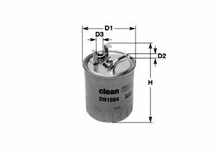 DN1904 CLEAN+FILTERS Kraftstofffilter