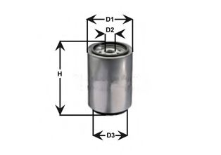 DN2707 CLEAN+FILTERS Fuel filter
