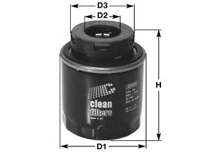 DO5509 CLEAN+FILTERS Oil Filter