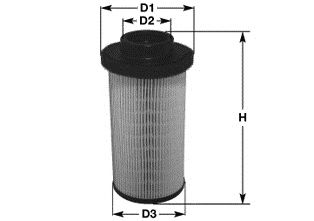 MG 1653 CLEAN FILTERS Fuel filter