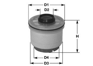 MG1667 CLEAN FILTERS Fuel filter
