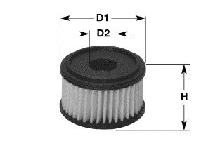 MG1676 CLEAN+FILTERS Fuel filter