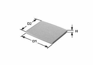 NC2151 CLEAN+FILTERS Heating / Ventilation Filter, interior air