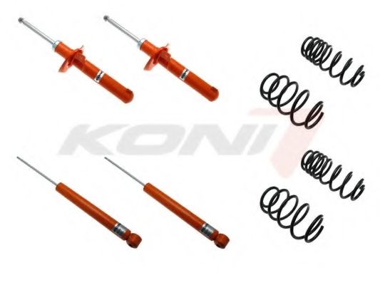 1120-0086 KONI Suspension Suspension Kit, coil springs / shock absorbers