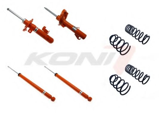 1120-2081 KONI Suspension Kit, coil springs / shock absorbers