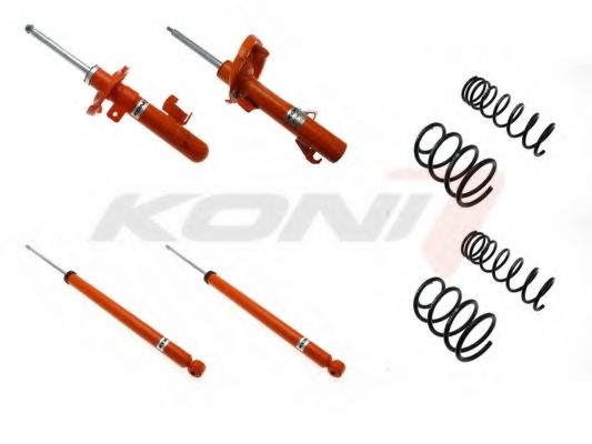1120-2285 KONI Suspension Kit, coil springs / shock absorbers