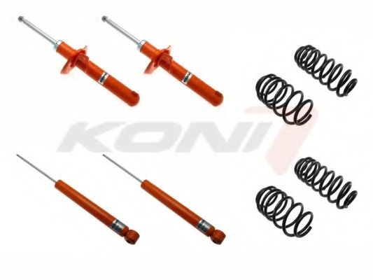 1120-2613 KONI Suspension Kit, coil springs / shock absorbers