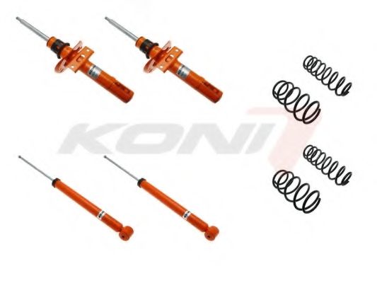 1120-4091 KONI Suspension Kit, coil springs / shock absorbers