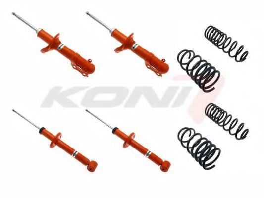 1120-4201 KONI Suspension Suspension Kit, coil springs / shock absorbers
