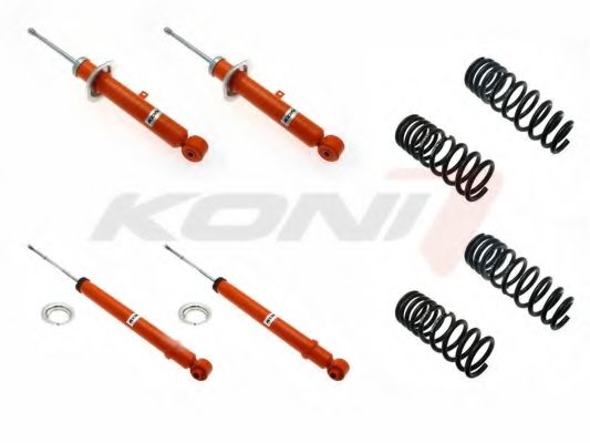 1120-4351 KONI Suspension Kit, coil springs / shock absorbers