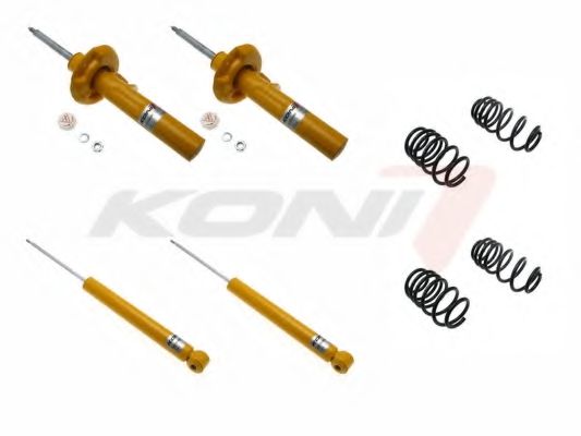 1140-1021 KONI Suspension Kit, coil springs / shock absorbers