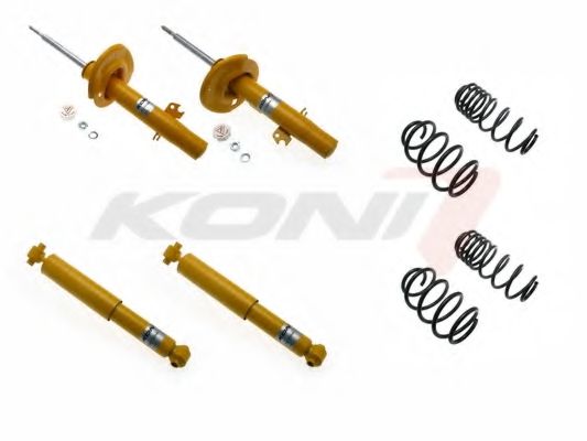 1140-1182 KONI Suspension Kit, coil springs / shock absorbers