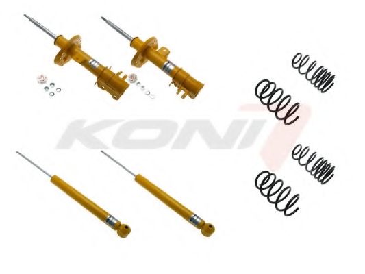1140-1313 KONI Suspension Kit, coil springs / shock absorbers