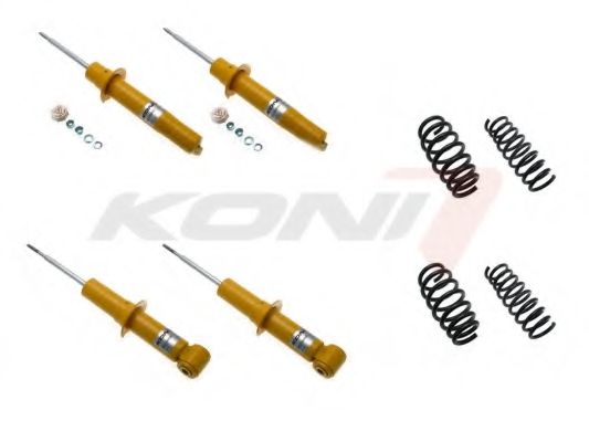 1140-1361 KONI Suspension Kit, coil springs / shock absorbers