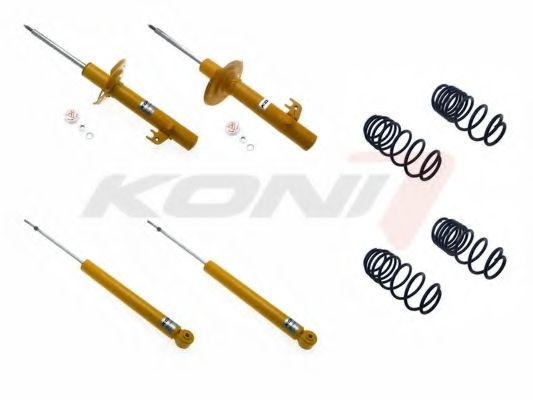 1140-1541 KONI Suspension Kit, coil springs / shock absorbers
