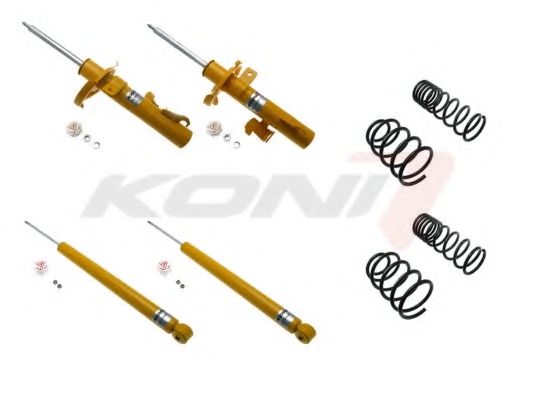 1140-1821 KONI Suspension Suspension Kit, coil springs / shock absorbers