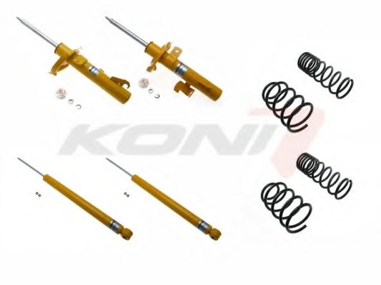1140-1867 KONI Suspension Kit, coil springs / shock absorbers