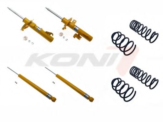 1140-2081 KONI Suspension Kit, coil springs / shock absorbers