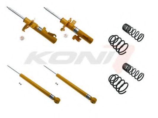 1140-2281 KONI Suspension Kit, coil springs / shock absorbers