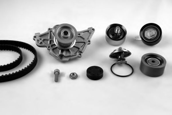 K980253A-TH GK Cooling System Water Pump & Timing Belt Kit
