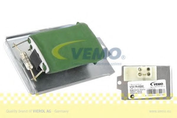 V10-79-0002 VEMO Resistor, interior blower