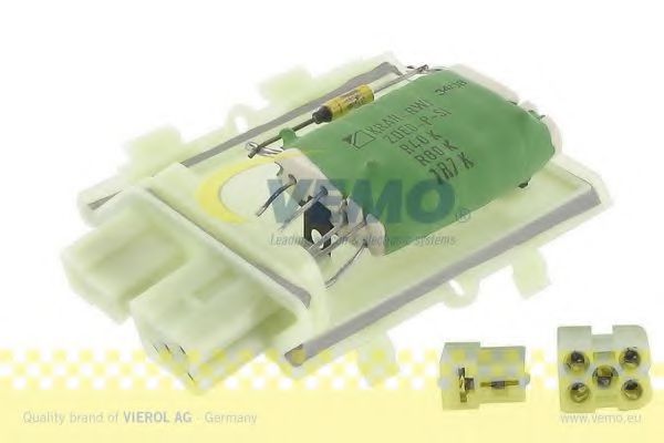 V10-79-0005 VEMO Heating / Ventilation Resistor, interior blower