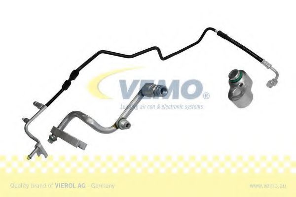 V15-20-0003 VEMO Air Conditioning High-/Low Pressure Line, air conditioning