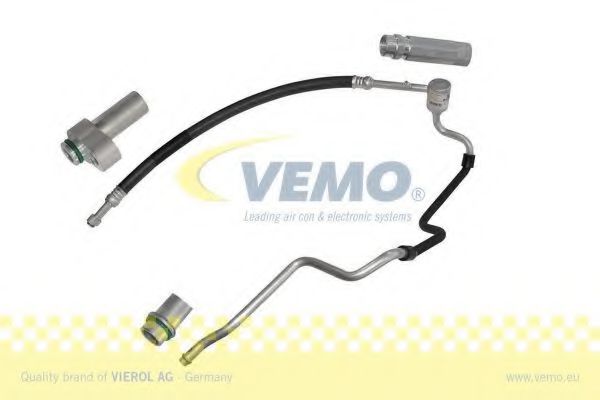 V15-20-0011 VEMO Air Conditioning High-/Low Pressure Line, air conditioning