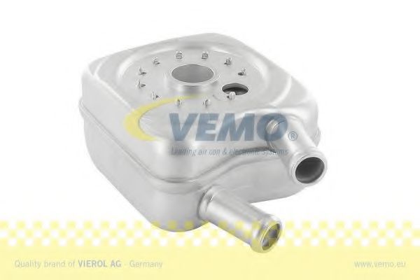 V15-60-6010 VEMO Oil Cooler, engine oil