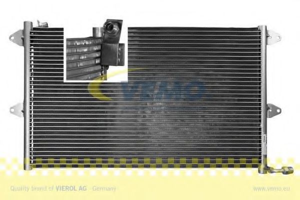 V15-62-1006 VEMO Air Conditioning Condenser, air conditioning