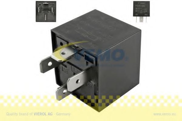 V15-71-0002 VEMO Relay, radiator fan castor