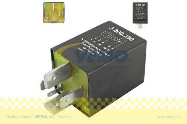 V15-71-0014 VEMO Cooling System Relay, radiator fan castor